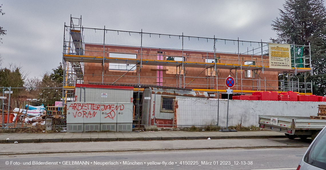 01.03.2023 - Baustelle an der Niederalmstraße 16